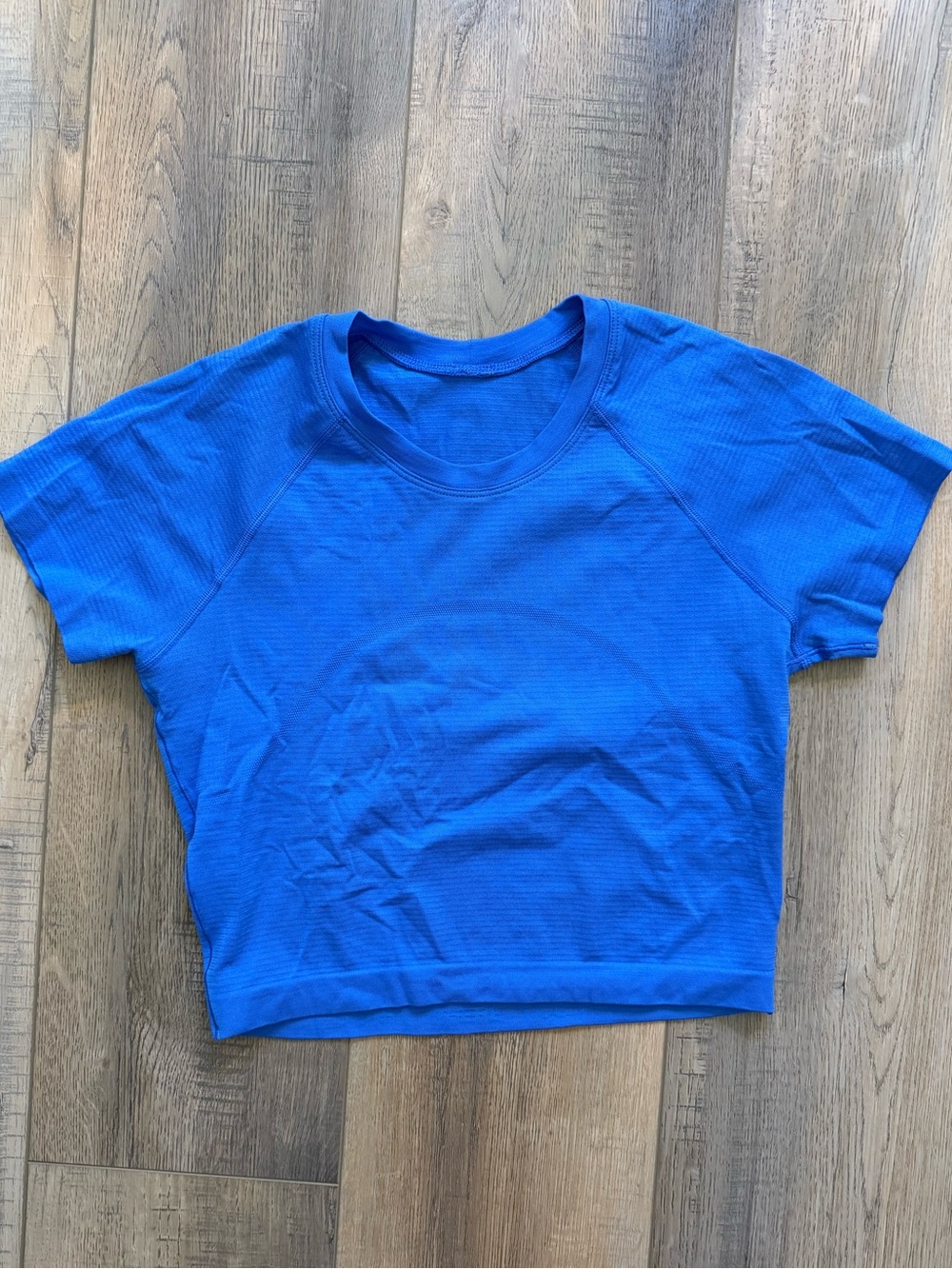 Lululemon swiftly tech cropped short sleeve shirt